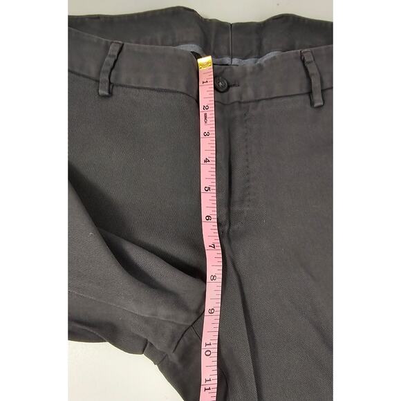 J. Hilburn tailored fit sz 35 x 28.5 grey chino slacks pants casual career mens - Picture 8 of 8
